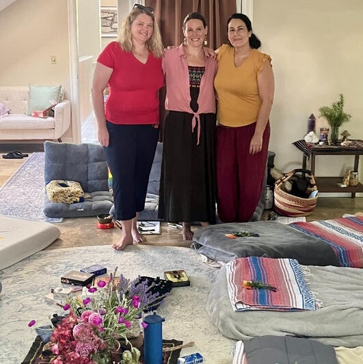 Shannon, Katy, and Amanda